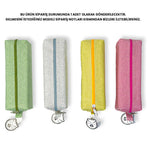 B&D Disco Büyük Boy Simli Kalem Çantası KCS090