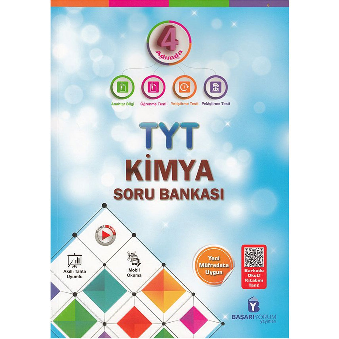 Başarıyorum Yayın TYT 4 Adımda Kimya Soru Bankası