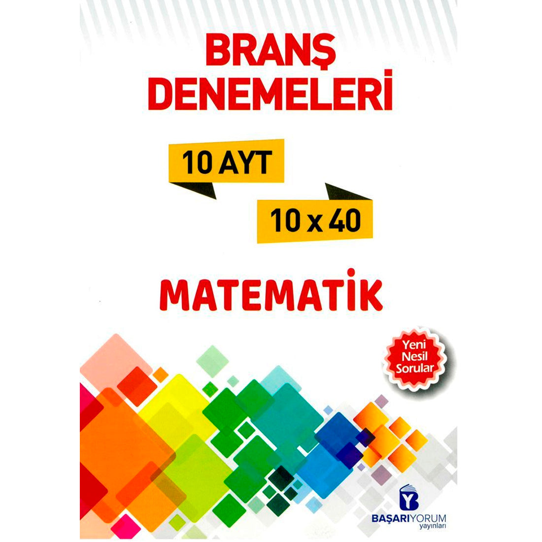 Başarıyorum Yayınları AYT Matematik 10'lu Branş Denemeleri