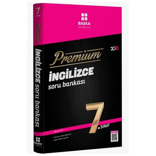 Başka Yayınları 7. Sınıf İngilizce Premium Soru Bankası 2020-2021