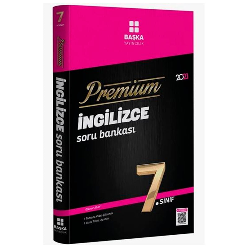 Başka Yayınları 7. Sınıf İngilizce Premium Soru Bankası 2020-2021