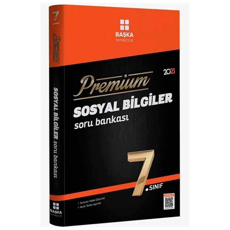 Başka Yayınları 7. Sınıf Sosyal Bilgiler Premium Soru Bankası 2020-2021
