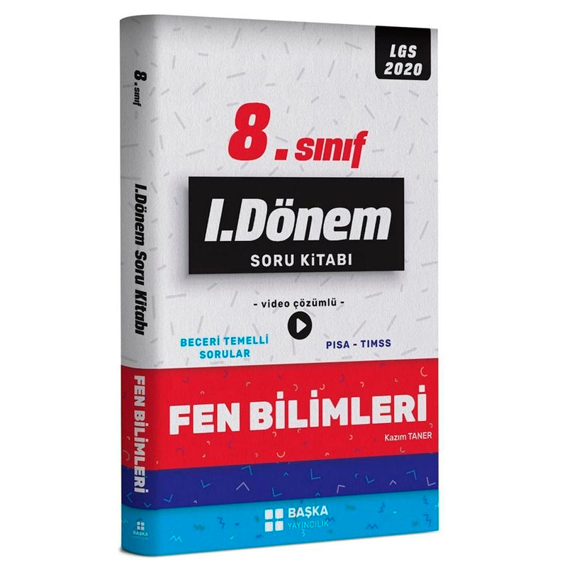 Başka Yayınları 8. Sınıf LGS 1. Dönem Fen Bilimleri Soru Kitabı