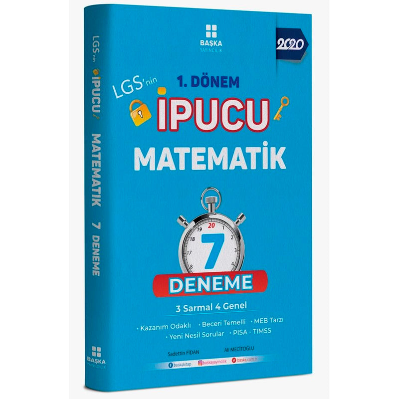 Başka Yayınları 8. Sınıf LGS 1. Dönem Matematik İpucu 7 Deneme