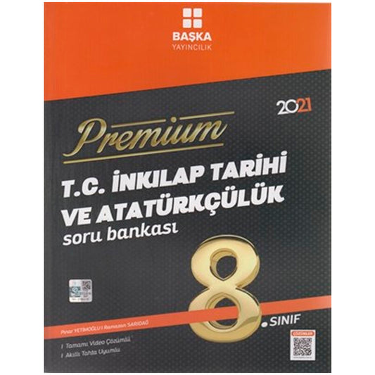 Başka Yayınları 8.Sınıf T.C İnkılap Tarihi ve Atatürkçülük Premium Soru Bankası 2020-2021