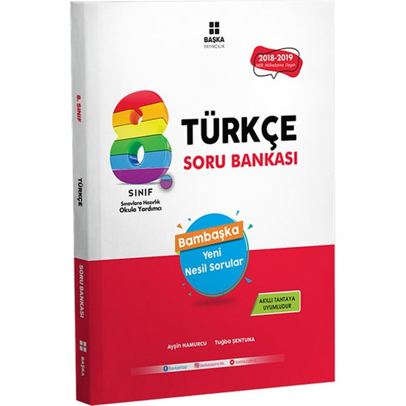 Başka Yayınları 8.Sınıf Türkçe Soru Bankası