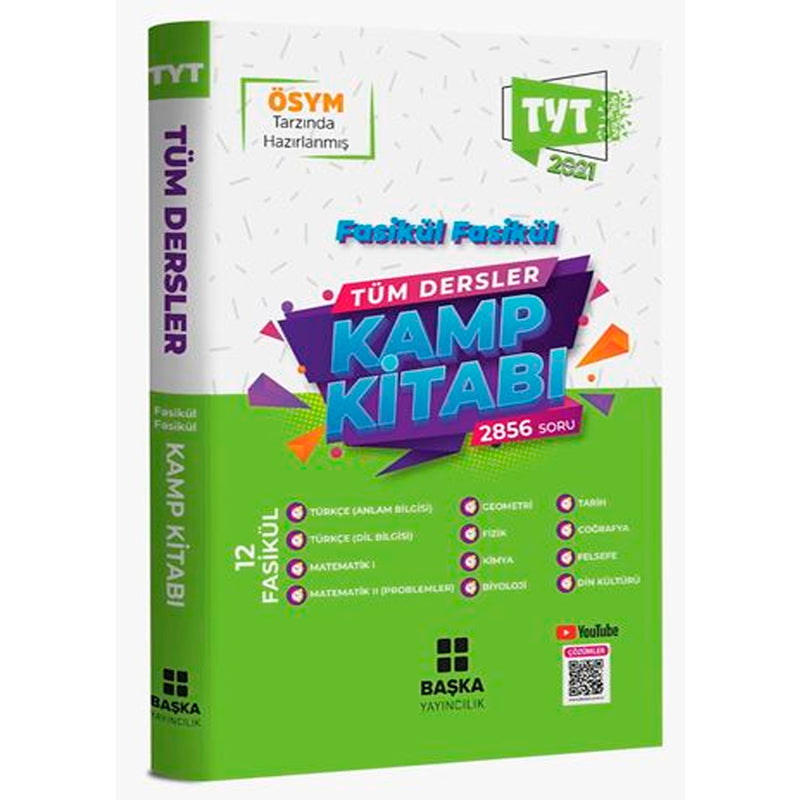 Başka Yayınları TYT Tüm Dersler Kamp Kitabı 2021