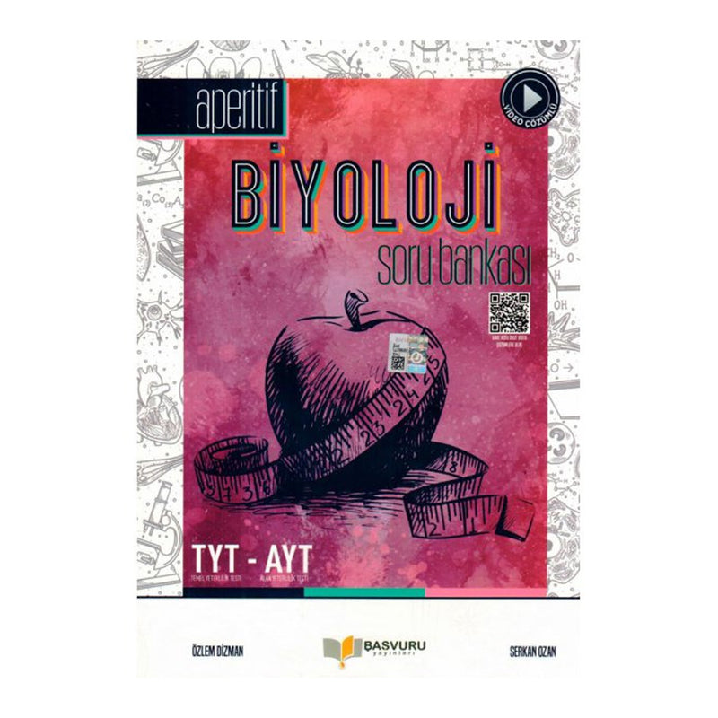 Başvuru Yayınları TYT AYT Biyoloji Aperitif Soru Bankası