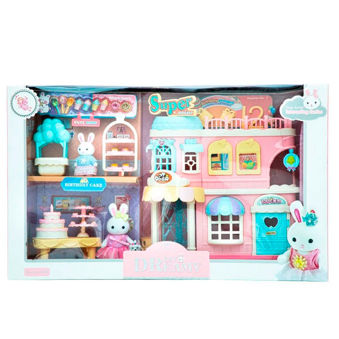 Bay Dreamy Mini Tavşan- Pastane Oyun Seti
