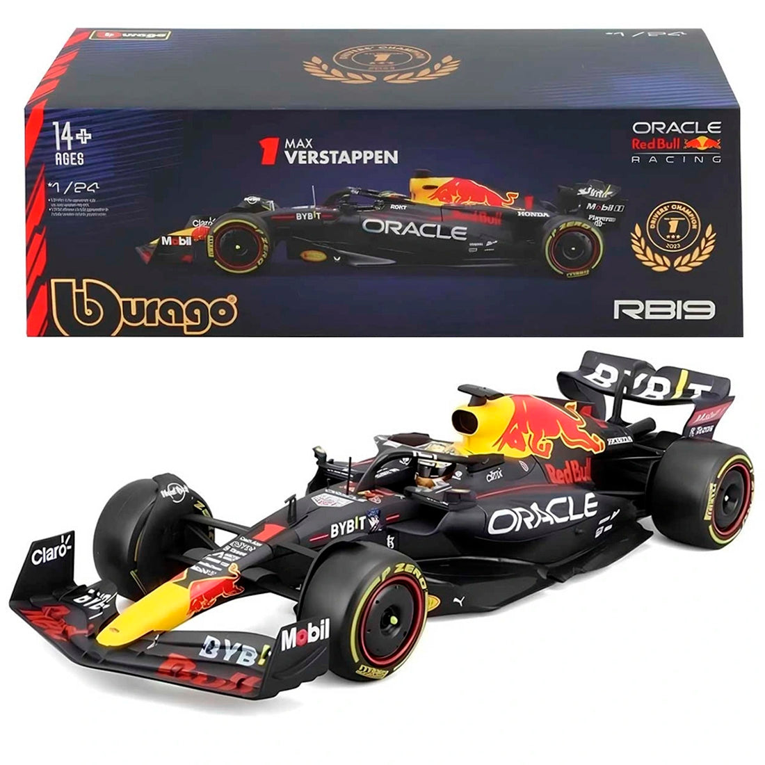 Bburago Formula 1 Oracle Red Bull Racing Rb19 (F1) 1/24