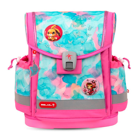Belmil Aqua Rose Ergonomik Mıknatıslı Okul Çantası 405-78/AG