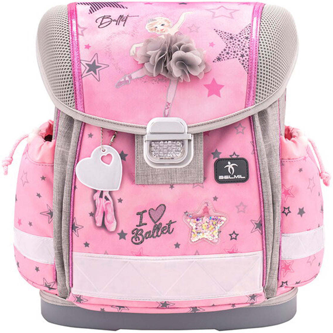 Belmil Ballet Light Pink Ergonomik Okul Çantası 403-13/AG