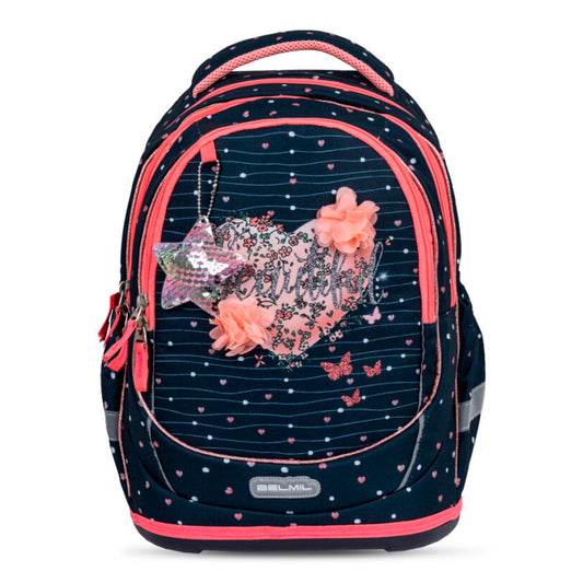 Belmil Beautiful Flowers Ergonomik Okul Çantası 338-87