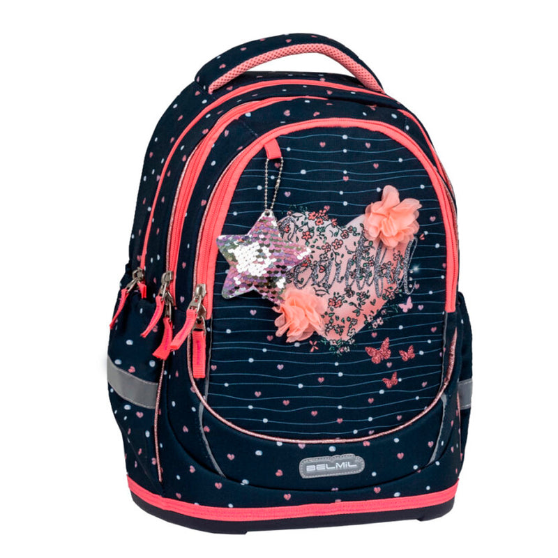Belmil Beautiful Flowers Ergonomik Okul Çantası 338-87