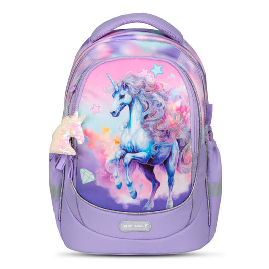 Belmil Bright Rainbow Unicorn Ergonomik Okul Çantası 338-87