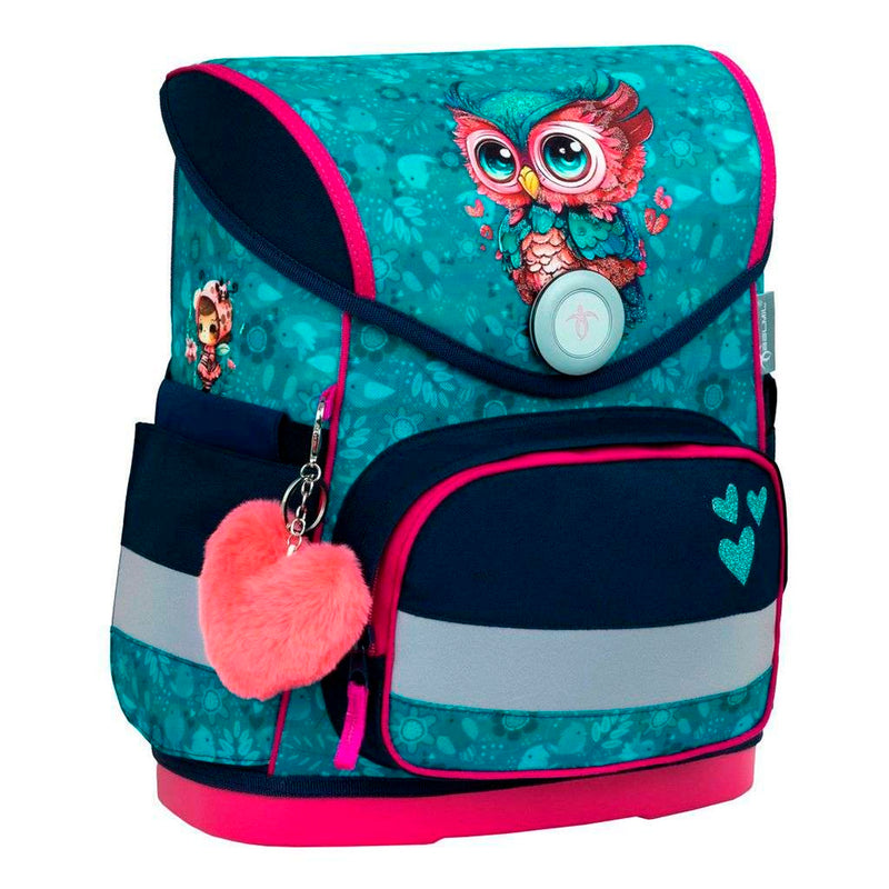 Belmil Cute Owl Ergonomik Mıknatıslı Okul Çantası 405-41/AG