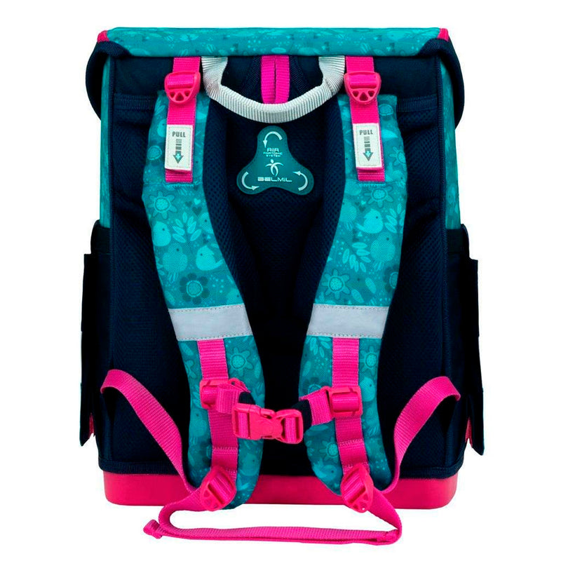 Belmil Cute Owl Ergonomik Mıknatıslı Okul Çantası 405-41/AG