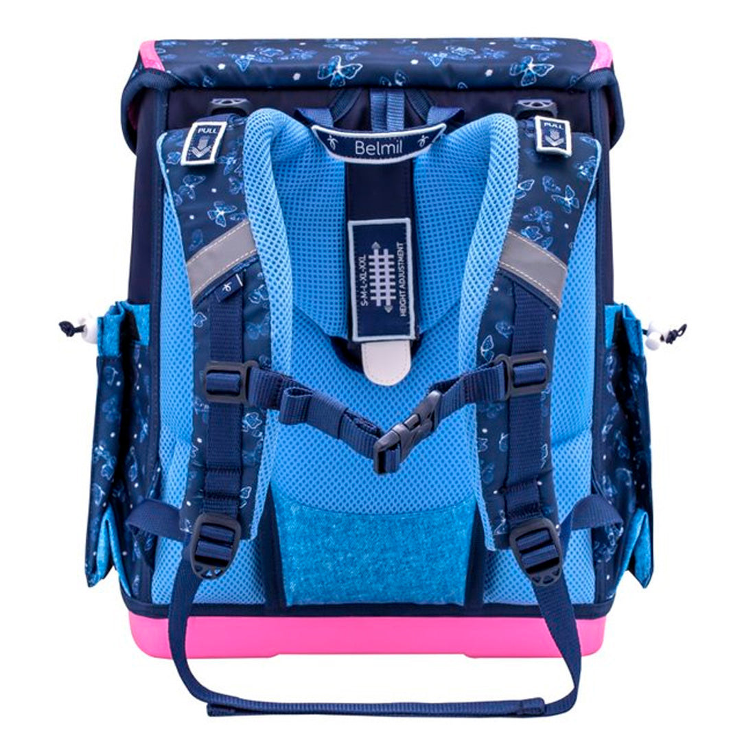 Belmil Flowers Jeans Chic Ergonomik Mıknatıslı Okul Çantası 405-41/P/7