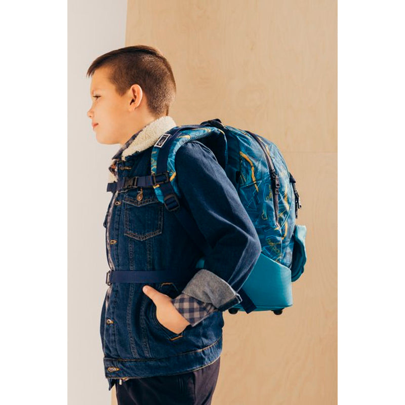 Belmil Illusion Turuncu 2 in 1 Ergonomik Erkek Çocuk İlkokul Çantası