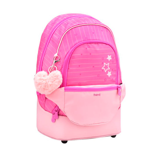 Belmil Princess Chic 2 in 1 Ergonomik Kız Çocuk İlkokul Çantası