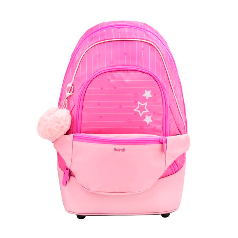 Belmil Princess Chic 2 in 1 Ergonomik Kız Çocuk İlkokul Çantası