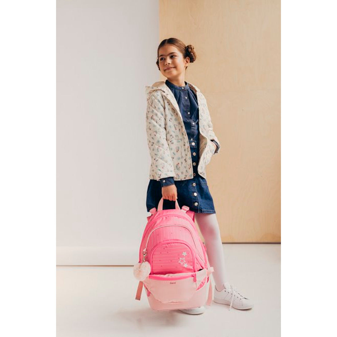 Belmil Princess Chic 2 in 1 Ergonomik Kız Çocuk İlkokul Çantası