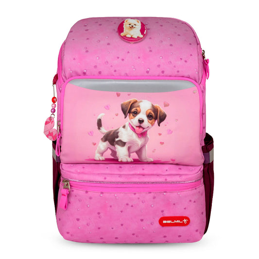 Belmil Puppy Love Ergonomik Kız Çocuk İlkokul Sırt Çantası