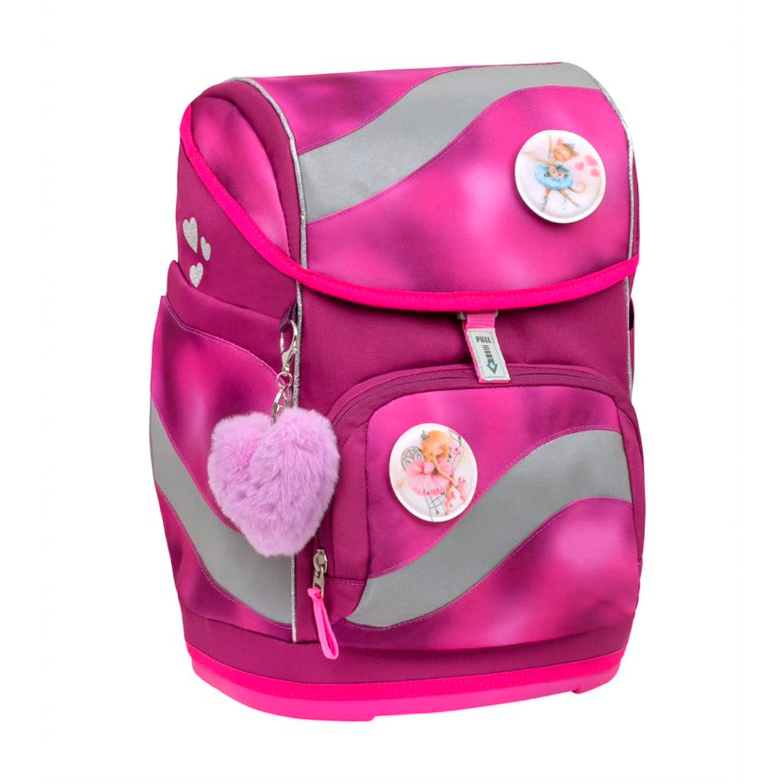 Belmil Shiny Pink Ergonomik Mıknatıslı Okul Çantası 405-51/AG-10