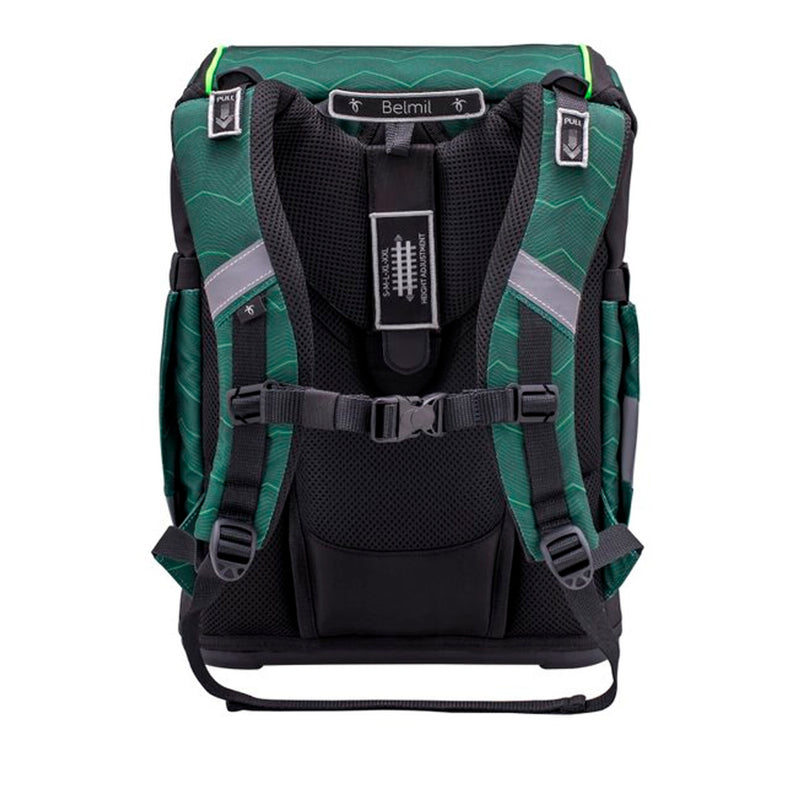 Belmil Waves Green Ergonomik Mıknatıslı Okul Çantası 405-51/P/10