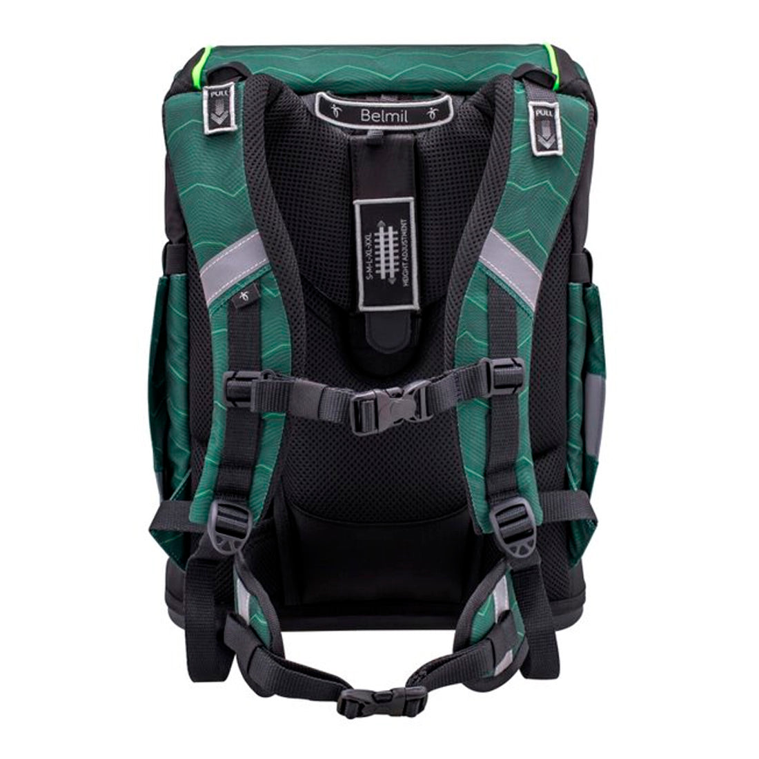 Belmil Waves Green Ergonomik Mıknatıslı Okul Çantası 405-51/P/10