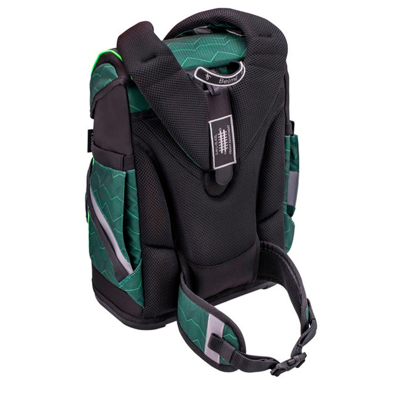 Belmil Waves Green Ergonomik Mıknatıslı Okul Çantası 405-51/P/10