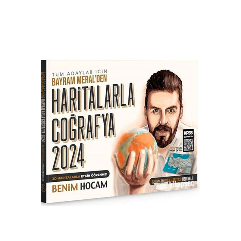 Benim Hocam Yayınları 2024 Tüm Adaylar İçin Haritalarla Coğrafya