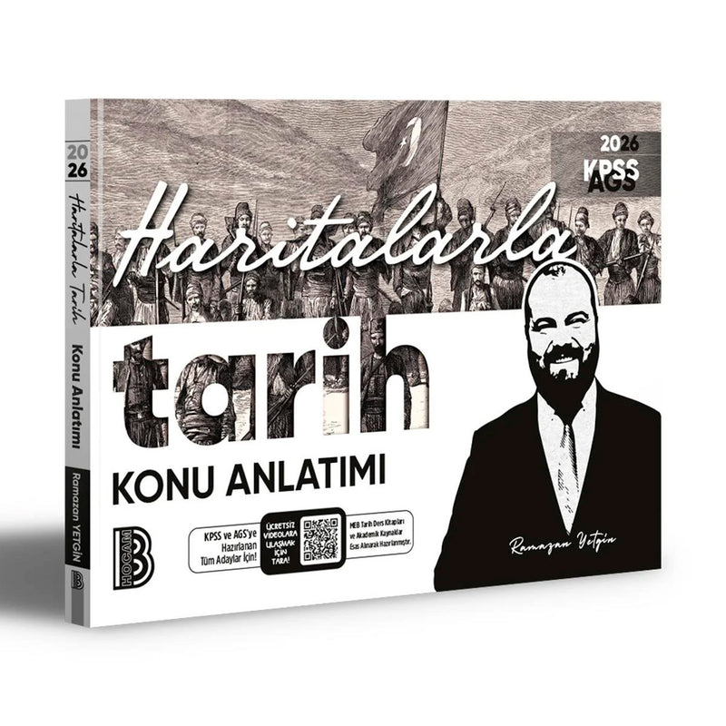 Benim Hocam Yayınları KPSS-AGS Tarih Haritalarla Konu Anlatımı