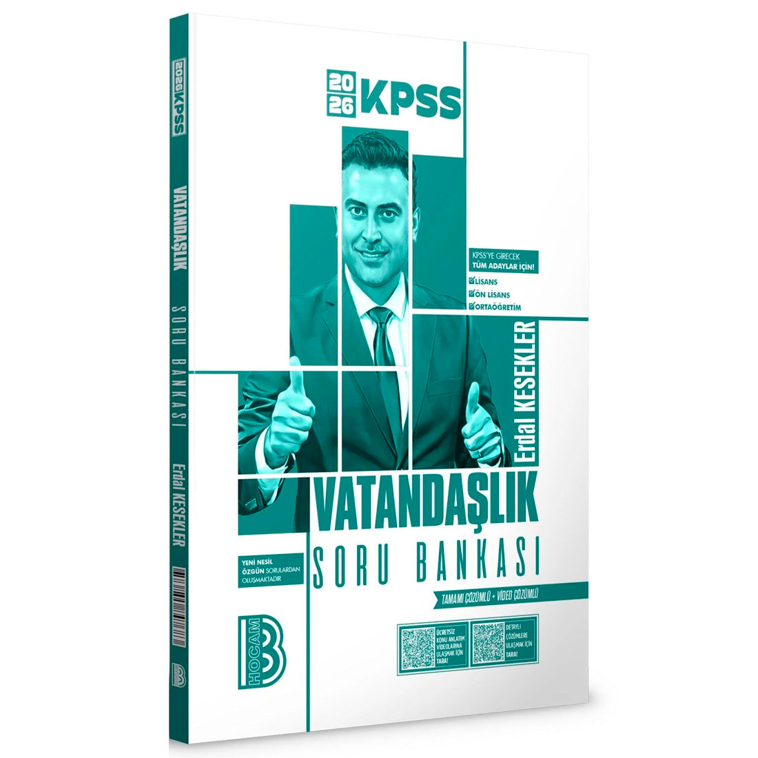 Benim Hocam Yayınları KPSS Vatandaşlık Tamamı Çözümlü Soru Bankası