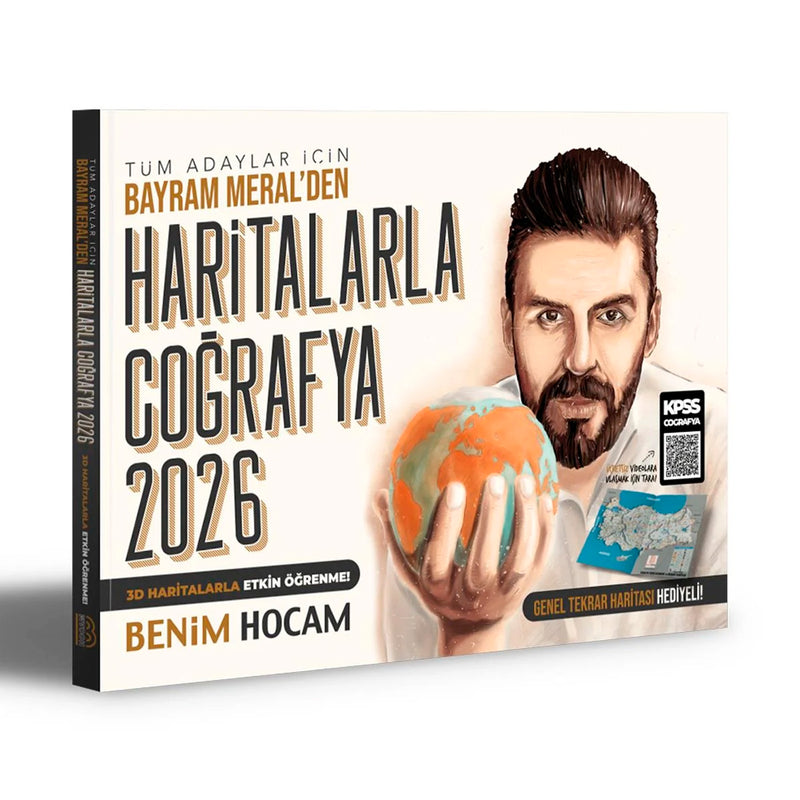 Benim Hocam Yayınları 2026 Tüm Adaylar İçin Haritalarla Coğrafya Konu Anlatımı