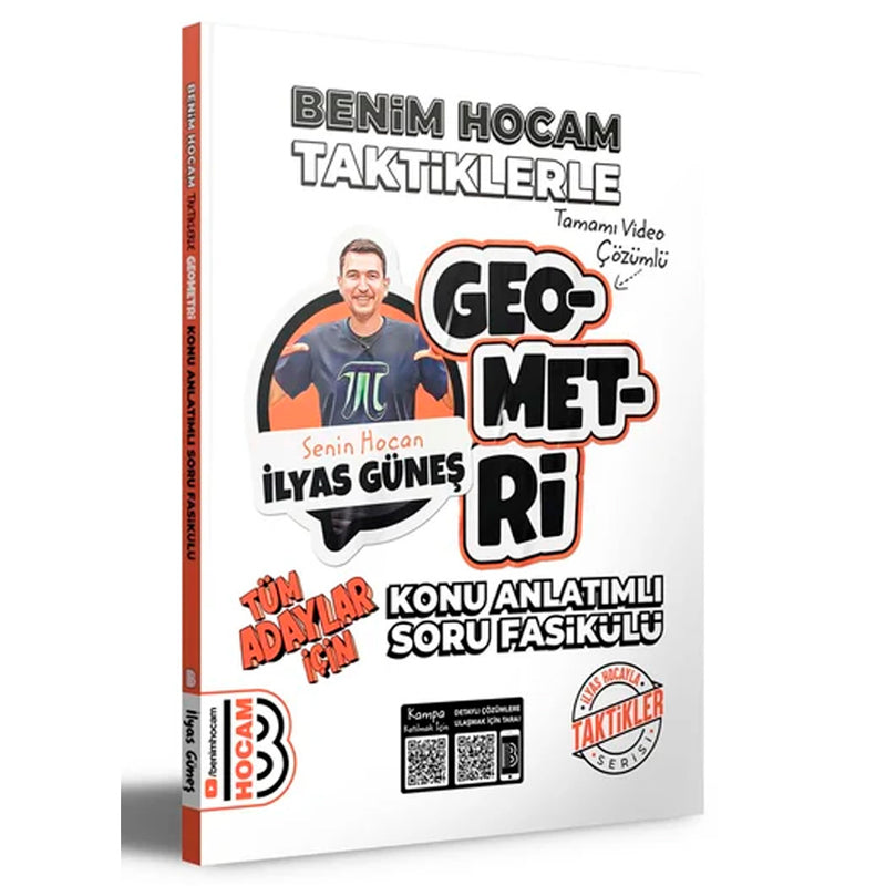 Benim Hocam Yayınları Tüm Adaylar İçin Taktiklerle Geometri Konu Anlatımlı Soru Fasikülü