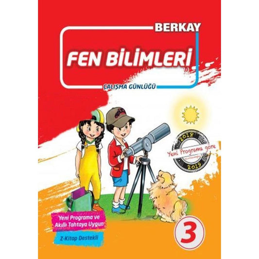 Berkay Yayınları 3.Sınıf Fen Bilimleri Çalışma Günlüğü