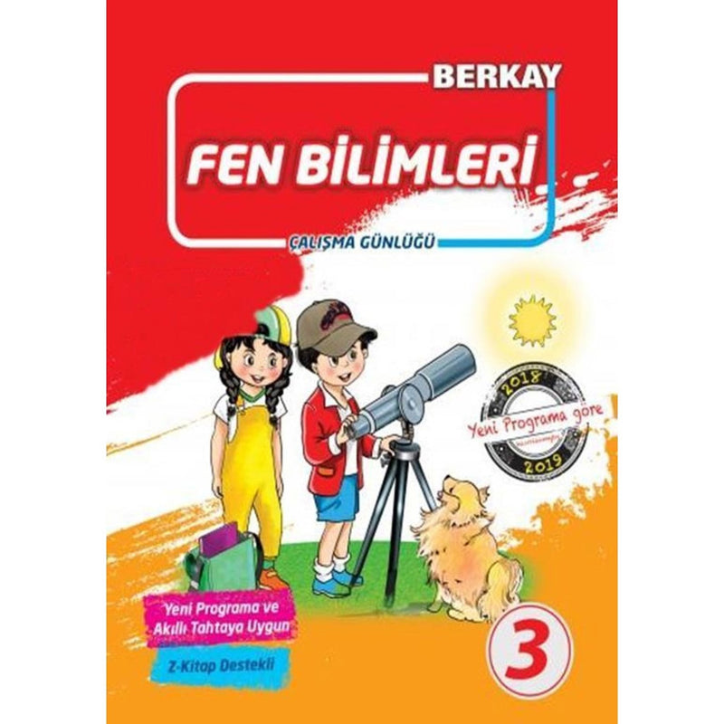 Berkay Yayınları 3.Sınıf Fen Bilimleri Çalışma Günlüğü