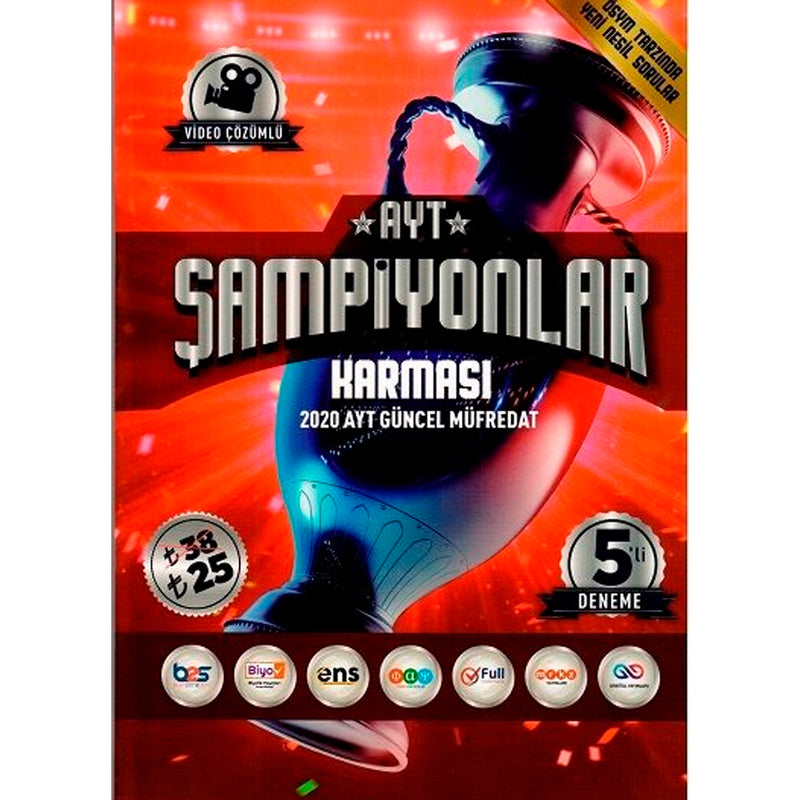 Bes Yayınları AYT Şampiyonlar Karması 5 Deneme