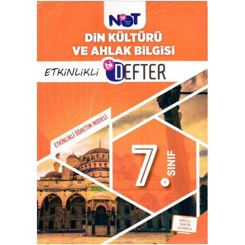 Bi Not Yayın 7.Sınıf Din Kültürü ve Ahlak Bilgisi Etkinlikli Bi Defter