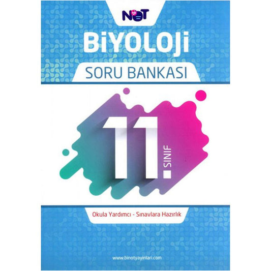 Bi Not Yayınları 11.Sınıf Biyoloji Soru Bankası