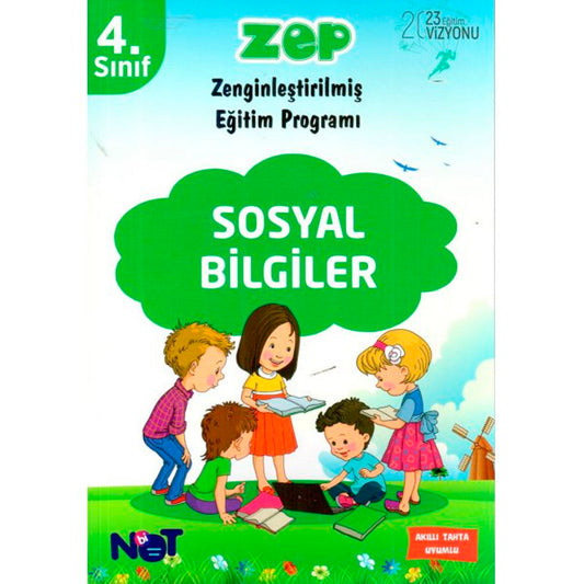 Bi Not Yayınları 4. Sınıf ZEP Sosyal Bilgiler