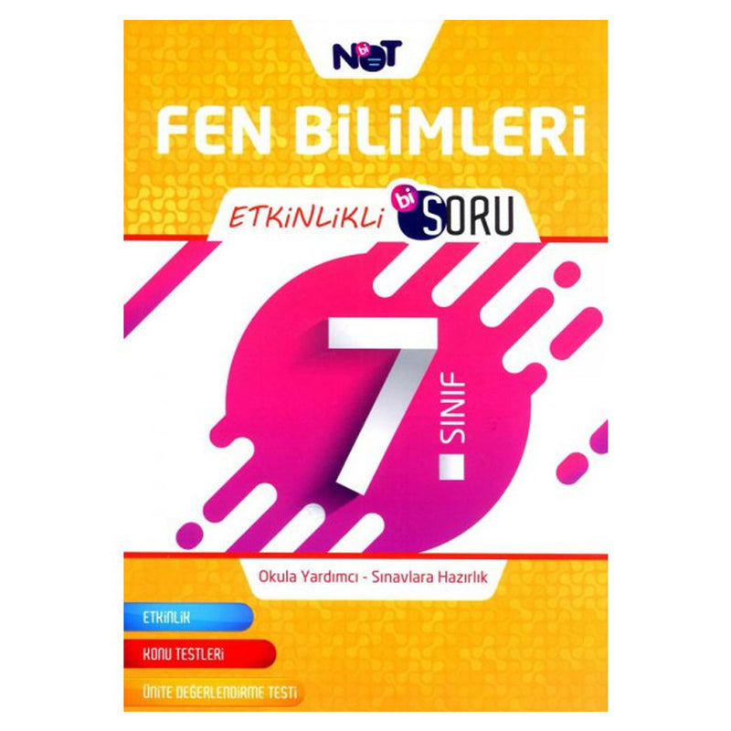 Bi Not Yayınları 7. Sınıf Fen Bilimleri Etkinlikli Bi Soru