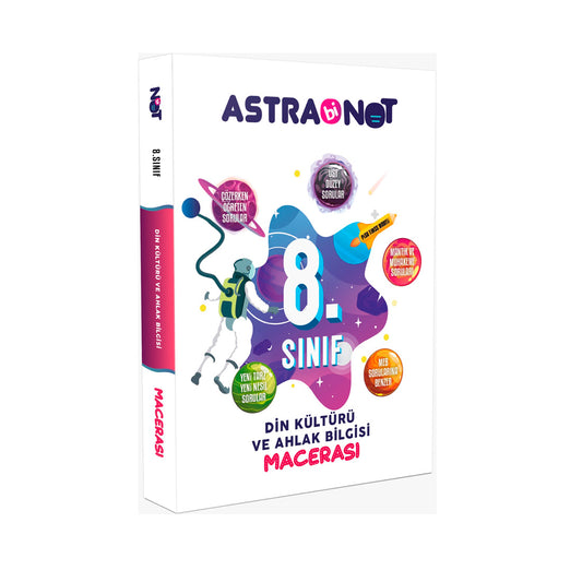 Bi Not Yayınları 8. Sınıf Din Kültürü ve Ahlak Bilgisi Astrabinot Soru Bankası