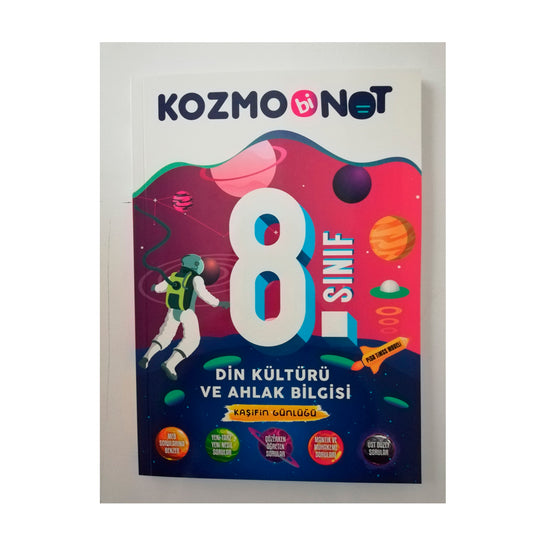 Bi Not Yayınları 8. Sınıf Din Kültürü ve Ahlak Bilgisi Kozmobinot Konu Anlatımlı Soru Bankası