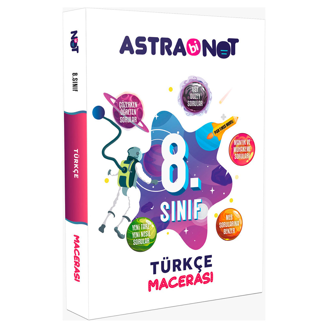 Bi Not Yayınları 8. Sınıf Türkçe Astrabinot Soru Bankası