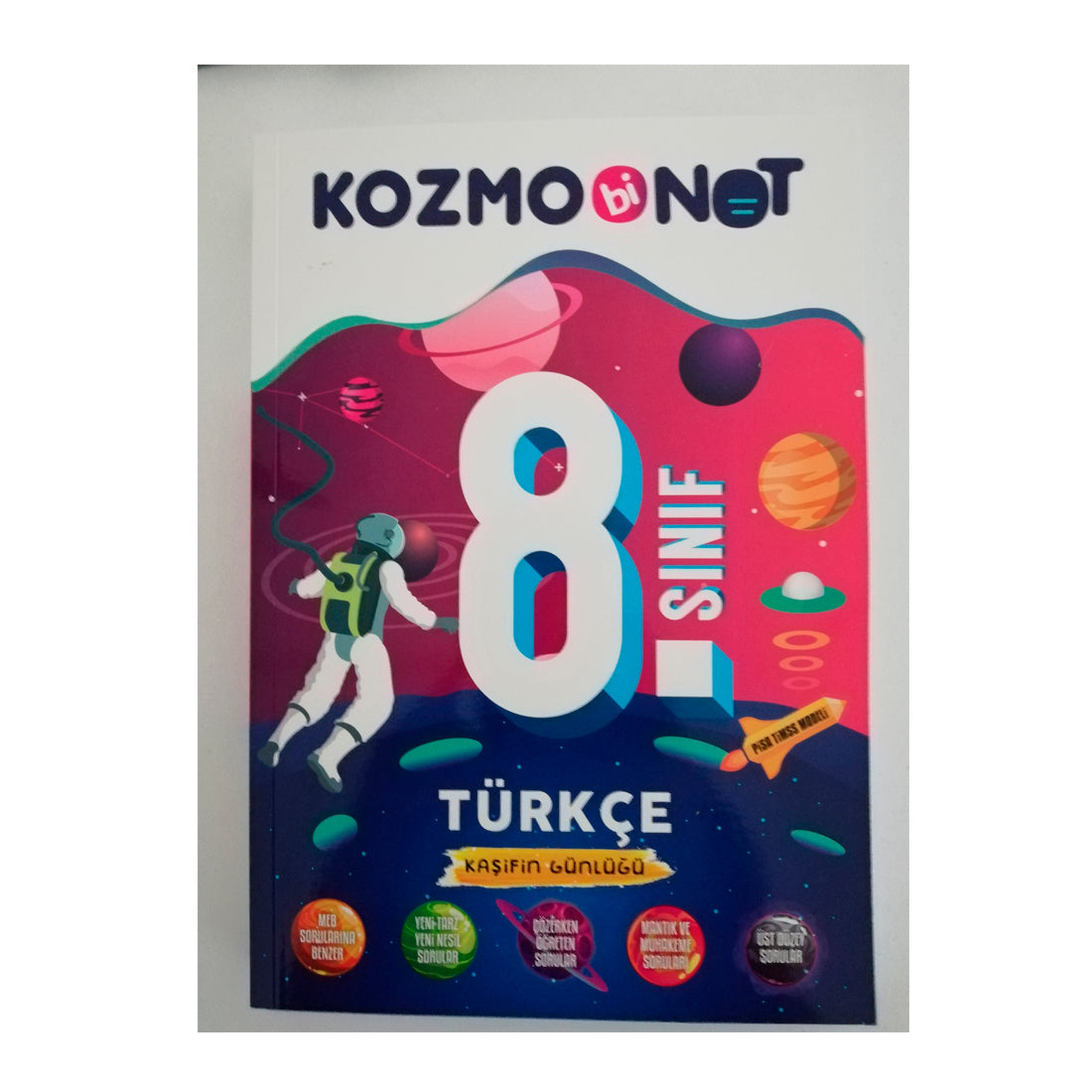 Bi Not Yayınları 8. Sınıf Türkçe Kozmobinot Konu Anlatımlı Soru Bankası