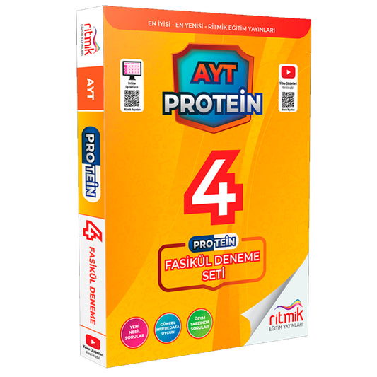 Bi Not Yayınları AYT Protein 4 Fasikül Deneme