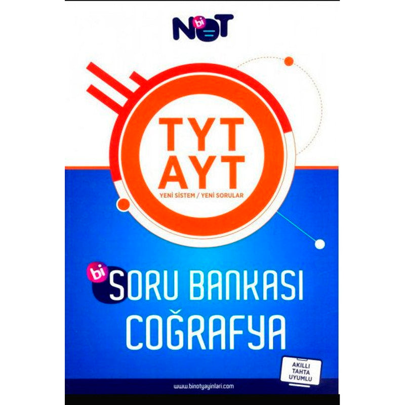 Bi Not Yayınları TYT AYT Coğrafya Bi Soru Bankası