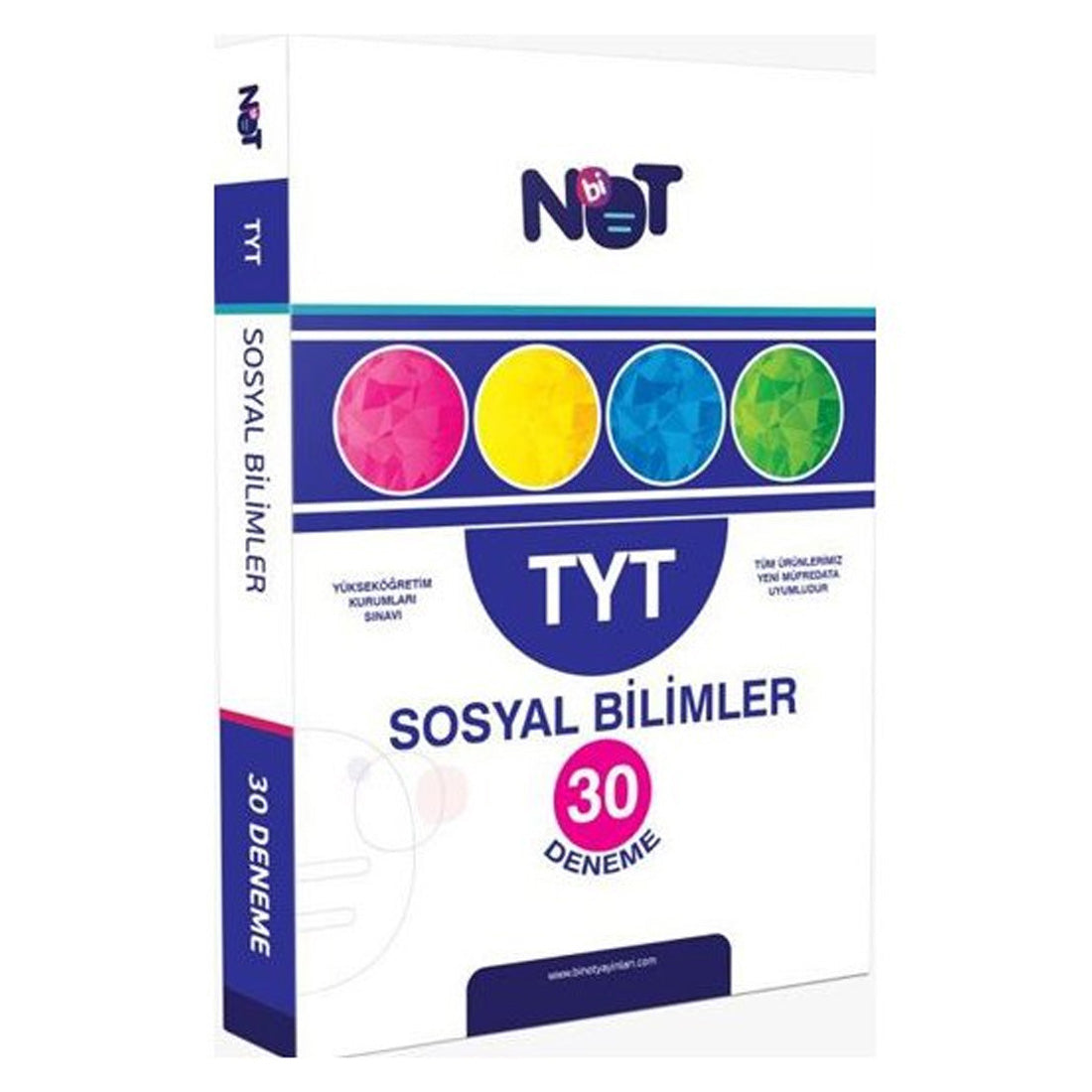 Bi Not Yayınları TYT Sosyal Bilimler 30 Deneme